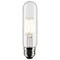 Satco 5.5-Watt T10 LED - Clear - Medium Base - 2700K - 450 Lumens - 120 Volts, 2PK S21862 - alternate 2